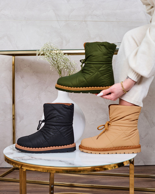 Жіночі снігоступи Royalfashion зеленого кольору Nevonsis