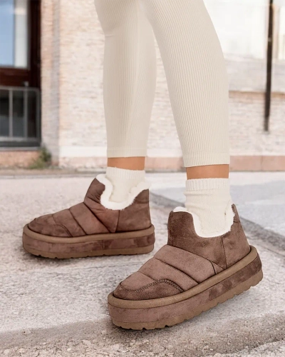 Royalfashion Dámské krátké boty Zoeno a'la snow boots