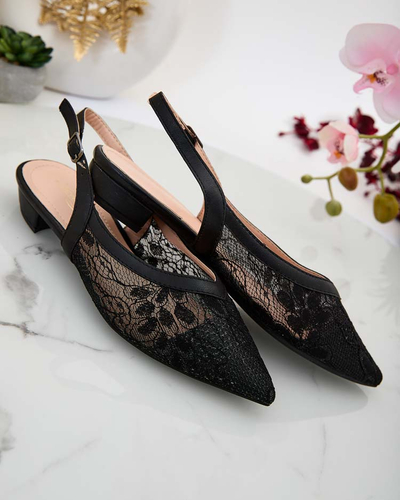 Royalfashion Dámské a'la baleríny s krajkou Benoce