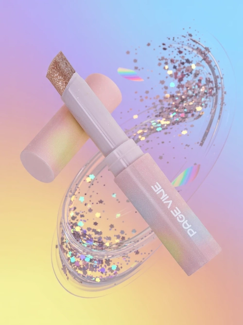 Помада з блискітками у відтінку Starlit Silver