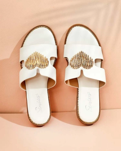 Royalfashion Dámské žabky s plochou podrážkou Olis