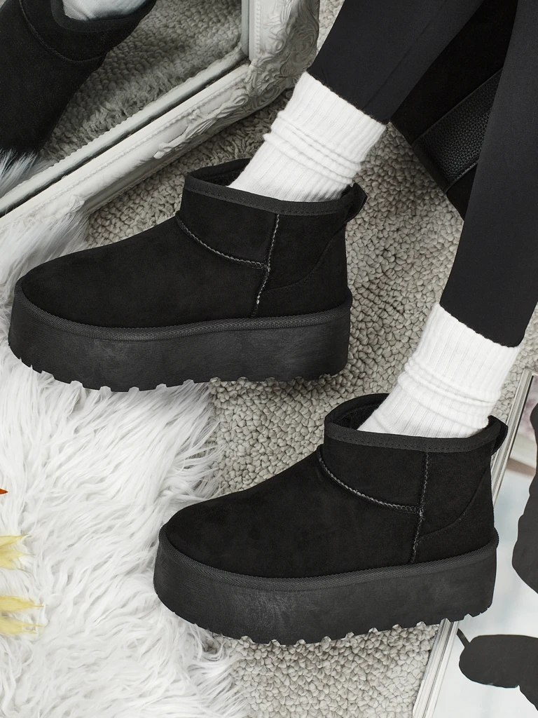 Krátké boty a'la sněhule dámské Memi