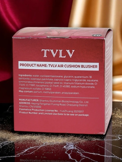 Tvářenka s houbičkovým aplikátorem odstín Sunset