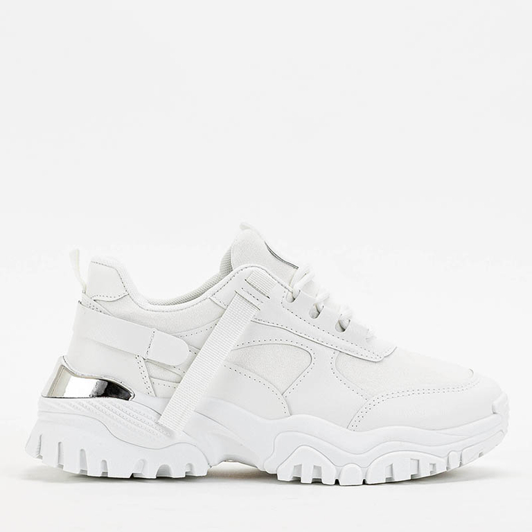 OUTLET Dámská sportovní obuv tenisky v odstínu ecru Itega - Obuv