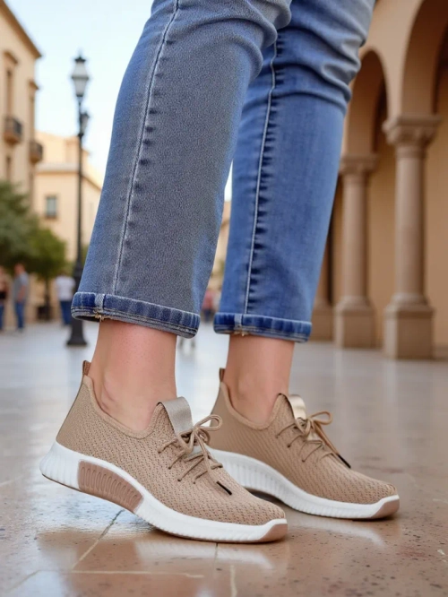 Royalfashion Жіночі спортивні туфлі з тканини Vobbu