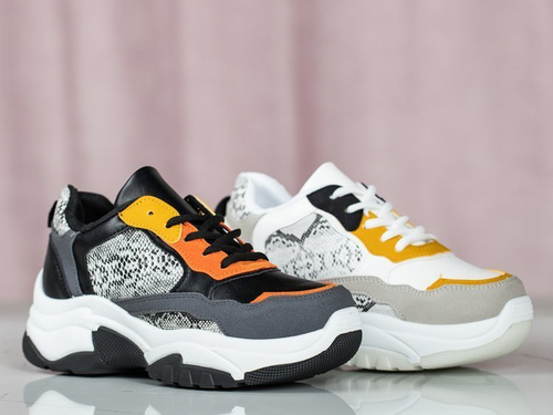 Чорні кросівки зі вставками Nikaragua - Взуття