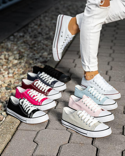 Dámské bílo zelené tenisky Noenoes - Obuv