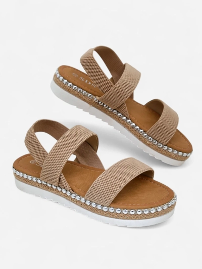 Royalfashion Жіночі сандалі з декоративною підошвою Zindas