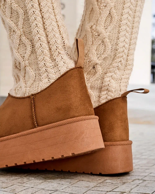 Жіночі сніжні черевики Royalfashion з валенчику Kokumi