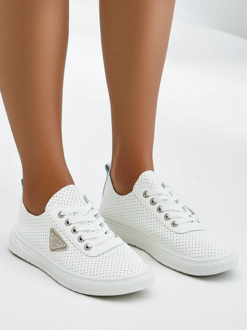 Royalfashion Жіночі спортивні туфлі на шнурівці з принтом Fennie