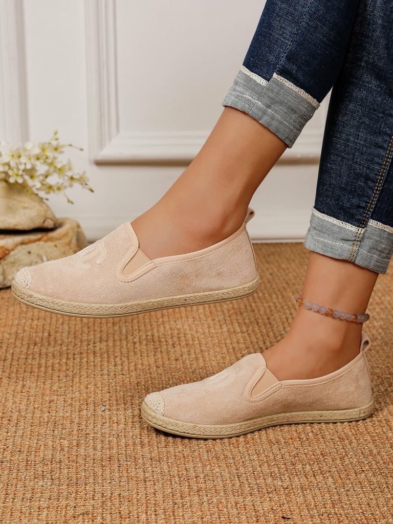 Royalfashion Dámské eko-sametové espadrilky Aroll