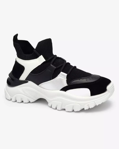 Жіночі біло-чорні спортивні кросівки Ziragga- Footwear