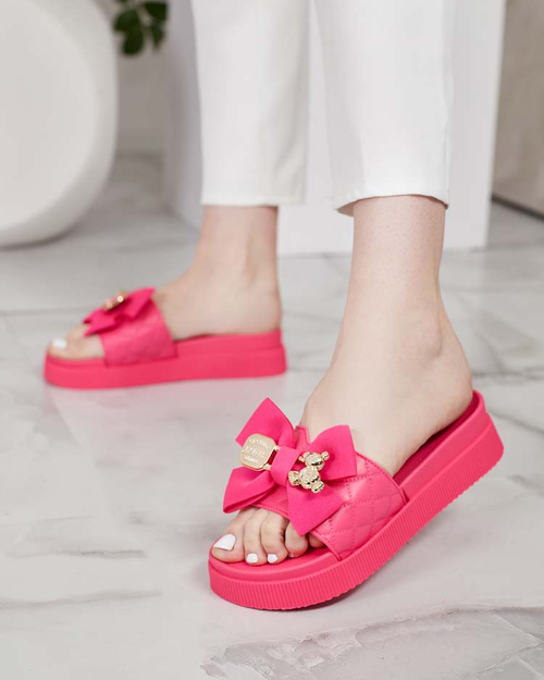 Royalfashion Жіночі шльопанці Lemini Bow