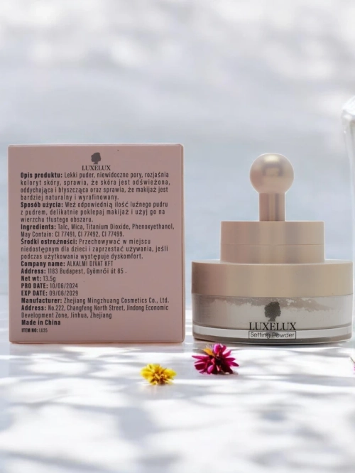 Luxelux Loose Powder with Sponge for Face 01 13.5 g