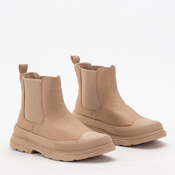 Dámské hnědé boty Covee - Obuv