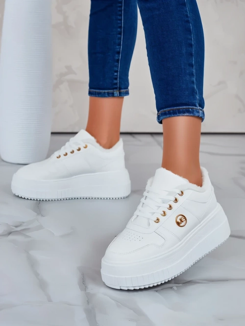 Royalfashion Утеплені жіночі кросівки з хутром Rozit