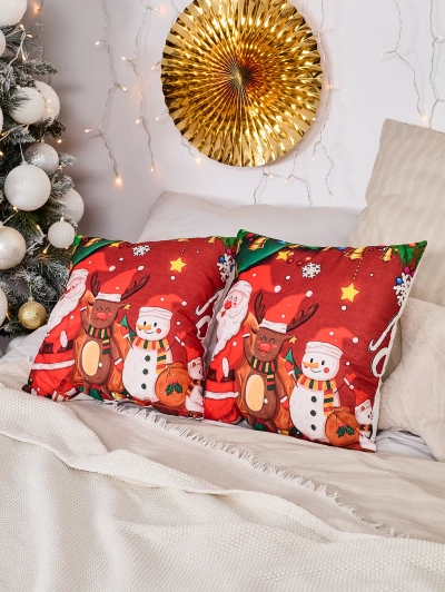 Родушечний Різдвяний декоративний чохол для подушки Royalfashion