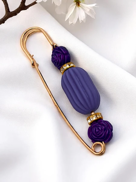 Dekorativní dámská brož s růžemi Rose Charm