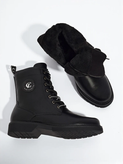 Жіночі ботфорти Tavira на шнурівці з екошкіри