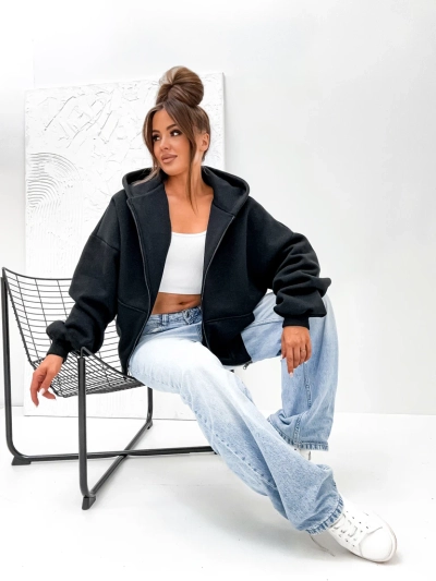 Royalfashion Жіноча бавовняна утеплена худі butterfly