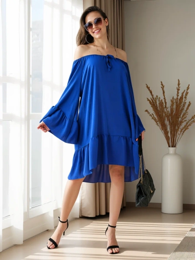 Royalfashion Dámské šaty a'la španělské s volánky oversized