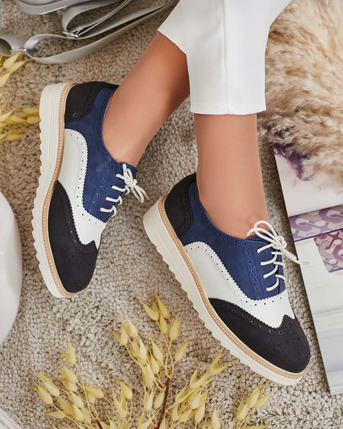 Жіночі напівчеревики Novlas на шнурівці Royalfashion