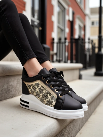 Royalfashion Жіночі спортивні черевики з прихованим підйомом Jesioo