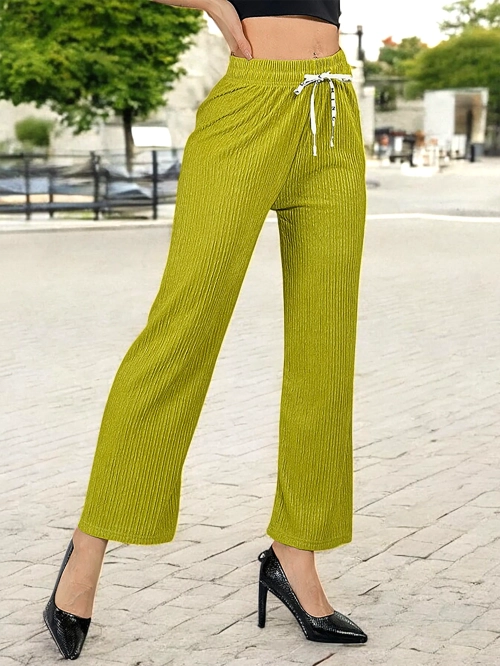 Royalfashion Жіночі широкі плісировані штани