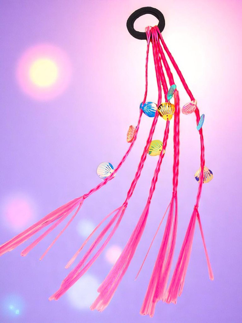 Royalfashion Косички на гумках з ракушками