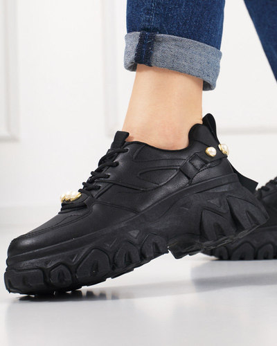 Чорні жіночі кросівки Martik