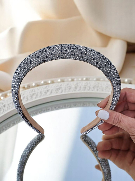 Royalfashion Čelenka s kamínky a perlami Bianka