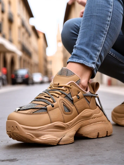 Royalfashion Dámské Sneakers na Tlusté Podešvi Reterri