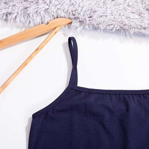 Темно-синій жіночий топ PLUS SIZE