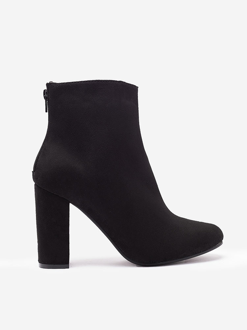 Royalfashion Чорні жіночі черевики на шпильці Reirasa