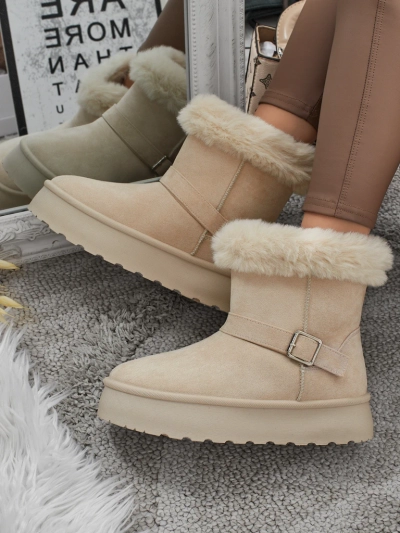 Royalfashion Короткі жіночі черевики a'la снігоходи Myrelle