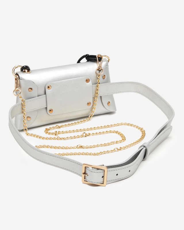 Stříbrná malá ledvinka s ražbou - Příslušenství