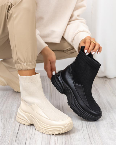 Černé dámské sportovní slip-on tenisky Berida - Obuv