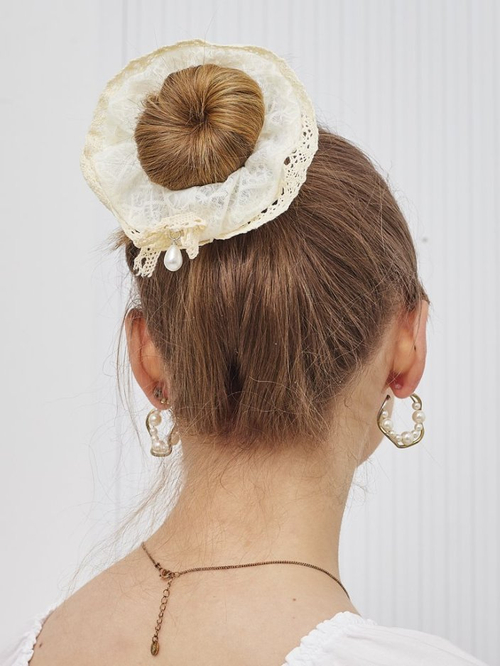 Royalfashion Гумка для волосся з мереживом Lacea