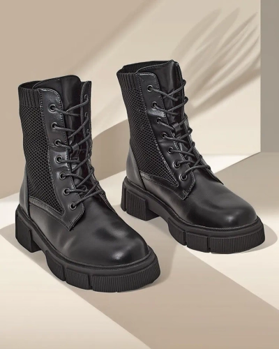 Dámské polobotky s otevřeným vzorem Rowic