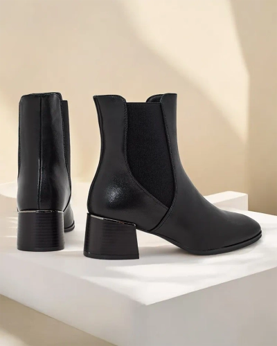 Dámské kotníkové boty s nízkým podpatkem Royalfashion Eterra