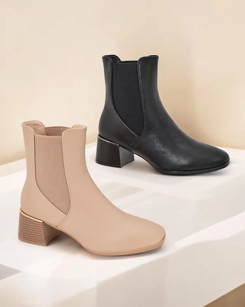 Жіночі чоботи з низьким каблуком Royalfashion Eterra