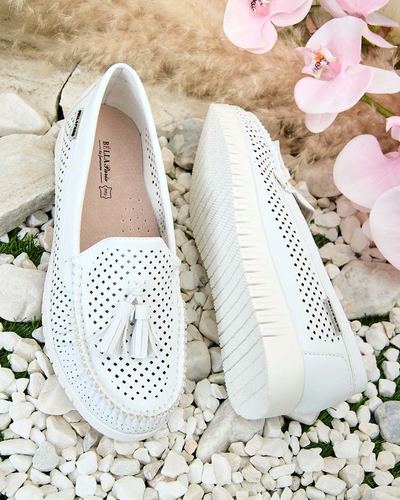 Royalfashion Жіночі ажурні мокасини Molaffa