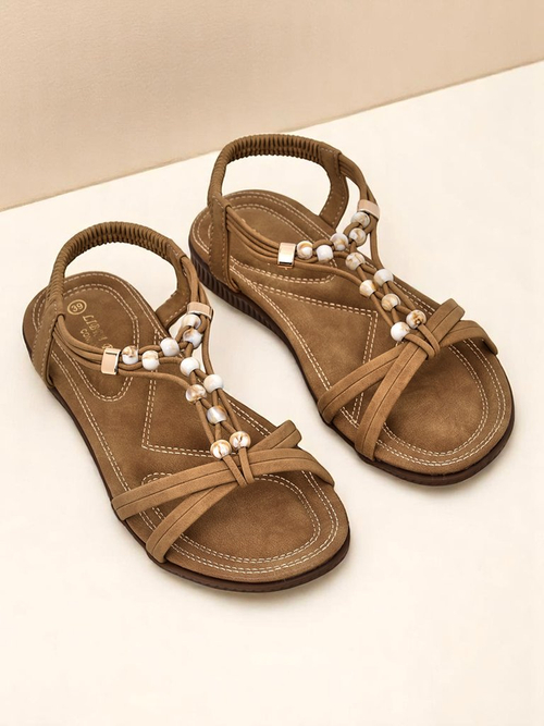 Royalfashion Жіночі сандалі з прикрасами Imen