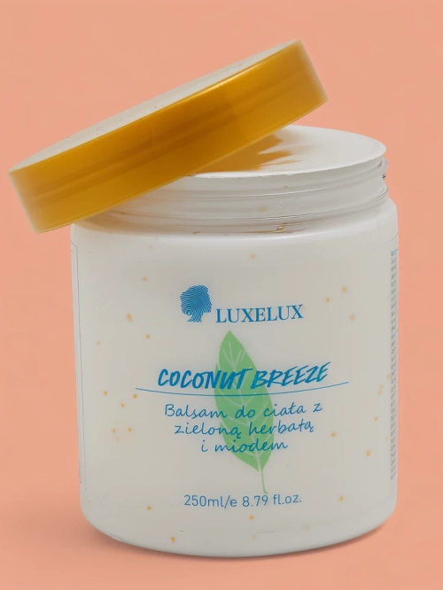 Luxelux COCONUT BREEZE Тіло бальзам з зеленим чаєм та медом 250 мл