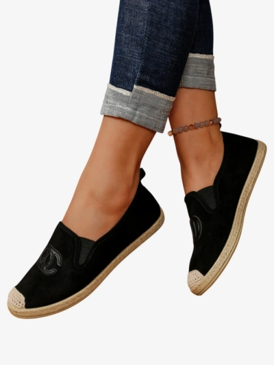 Royalfashion Dámské eko-suede espadrilky Aroll