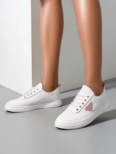 Royalfashion Klasické dámské sportovní boty na šněrování s potiskem Fennie