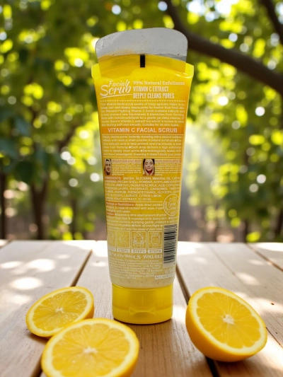 Zlatý pleťový peeling s citrusovým extraktem