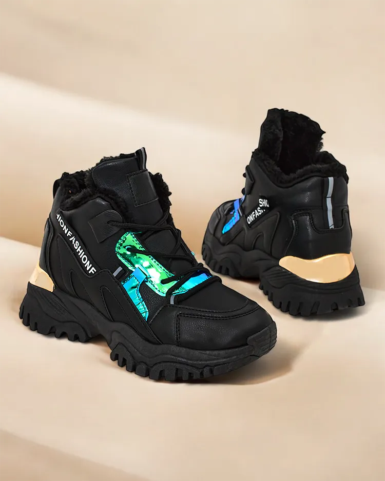 Dámská tenisky Royalfashion s teplou podšívkou Potomi