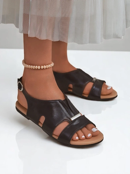 Royalfashion Dámské sandály na ploché podrážce Solea Comfort