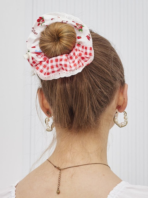 Royalfashion Гумка для волосся в клітинку Vintella